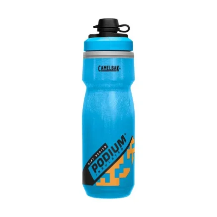 Podium® Dirt Series Chill™ 21oz Bike Bottle, Blue/Orange