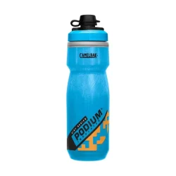 Podium® Dirt Series Chill™ 21oz Bike Bottle, Blue/Orange - Image 3