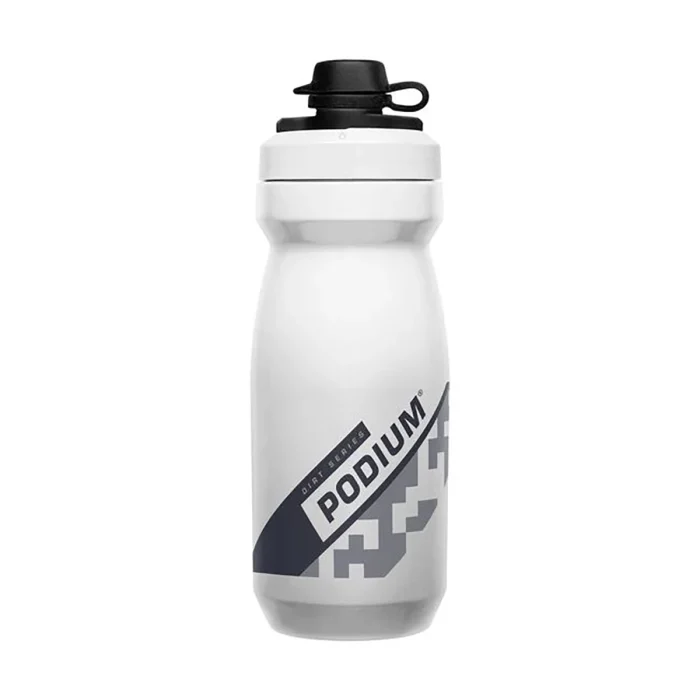 Podium® Dirt Series Chill 21oz Bike Bottle,White - Image 2