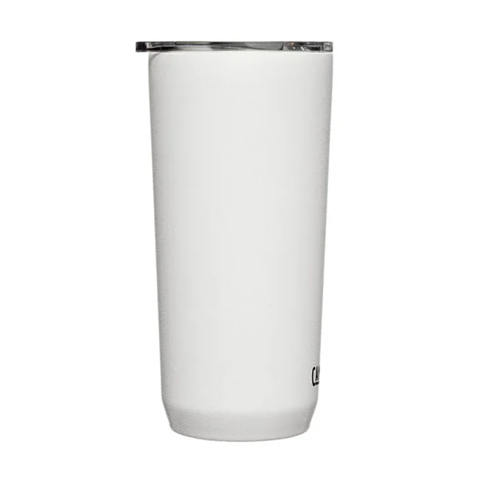 Horizon 20oz Tumbler, Insulated Stainless Steel, White - Image 2