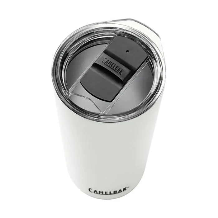 Horizon 20oz Tumbler, Insulated Stainless Steel, White - Image 5