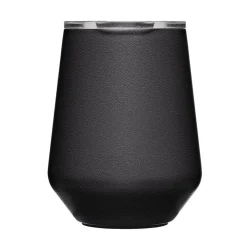 Horizon 12 oz Wine Tumbler, Insulated Stainless Steel, Black - Image 4