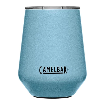 Horizon 12 oz Wine Tumbler, Insulated Stainless Steel, Dusk Blue