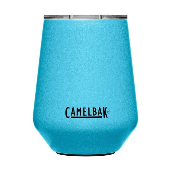 Horizon 12 oz Wine Tumbler, Insulated Stainless Steel, Nordic Blue