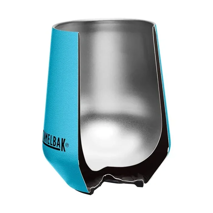 Horizon 12 oz Wine Tumbler, Insulated Stainless Steel, Nordic Blue - Image 4