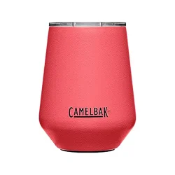 Horizon 12 oz Wine Tumbler, Insulated Stainless Steel, Wild Strawberry