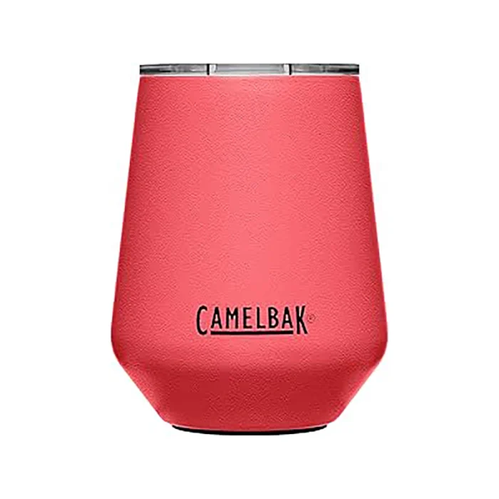 Horizon 12 oz Wine Tumbler, Insulated Stainless Steel, Wild Strawberry