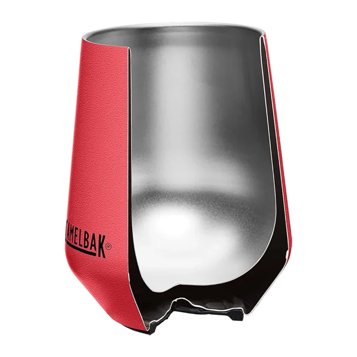 Horizon 12 oz Wine Tumbler, Insulated Stainless Steel, Wild Strawberry - Image 5
