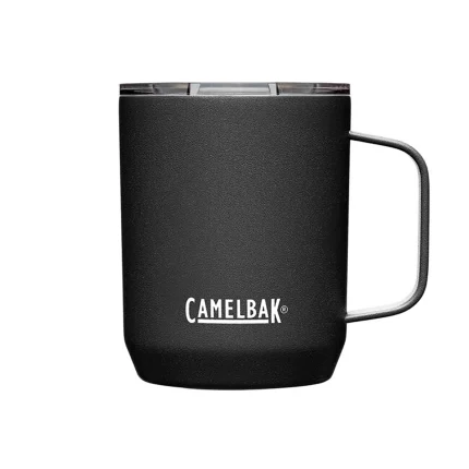 Horizon 12 oz Camp Mug, Insulated Stainless Steel, Black