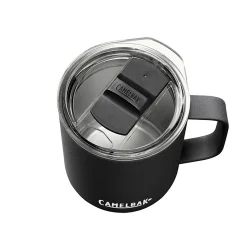 Horizon 12 oz Camp Mug, Insulated Stainless Steel, Black - Image 2