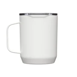 Horizon 12 oz Camp Mug, Insulated Stainless Steel, White - Image 4