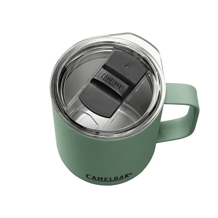 Horizon 12 oz Camp Mug, Insulated Stainless Steel, Moss - Image 2