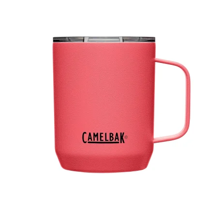 Horizon 12 oz Camp Mug, Insulated Stainless Steel, Wild Strawberry