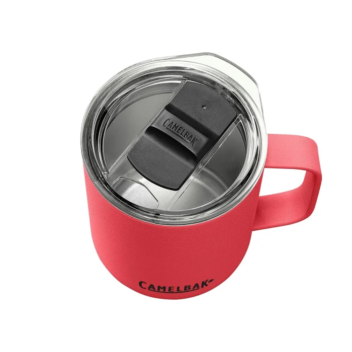 Horizon 12 oz Camp Mug, Insulated Stainless Steel, Wild Strawberry - Image 2