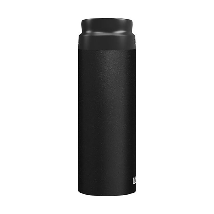 Forge Flow 16 oz Travel Mug, Insulated Stainless Steel, Black - Image 3