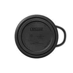 Forge Flow 12 oz Travel Mug, Insulated Stainless Steel, Black - Image 6