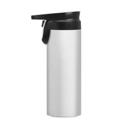 Forge Flow 12 oz Travel Mug, Insulated Stainless Steel, White - Image 4