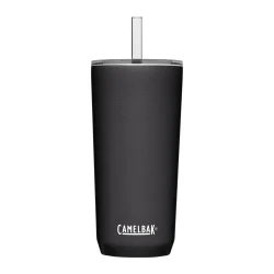 Horizon 20oz Straw Tumbler, Insulated Stainless Steel, Black