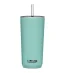 Horizon 20oz Straw Tumbler, Insulated Stainless Steel, Coastal
