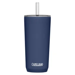 Horizon 20oz Straw Tumbler, Insulated Stainless Steel, Navy