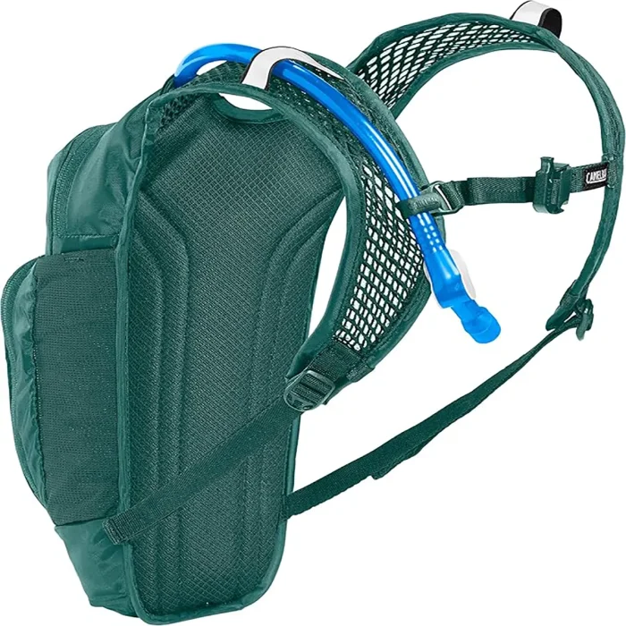 Kids' Mini M.U.L.E.® 50oz Hydration Pack with Crux® 50oz, Green/ Mountains - Image 2