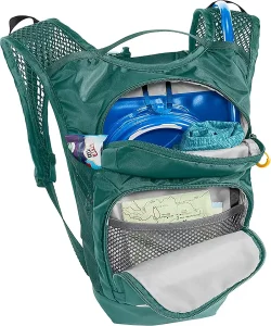 Kids' Mini M.U.L.E.® 50oz Hydration Pack with Crux® 50oz, Green/ Mountains - Image 5