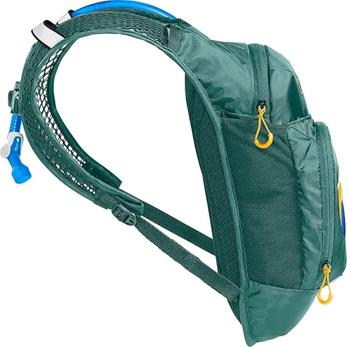 Kids' Mini M.U.L.E.® 50oz Hydration Pack with Crux® 50oz, Green/ Mountains - Image 6