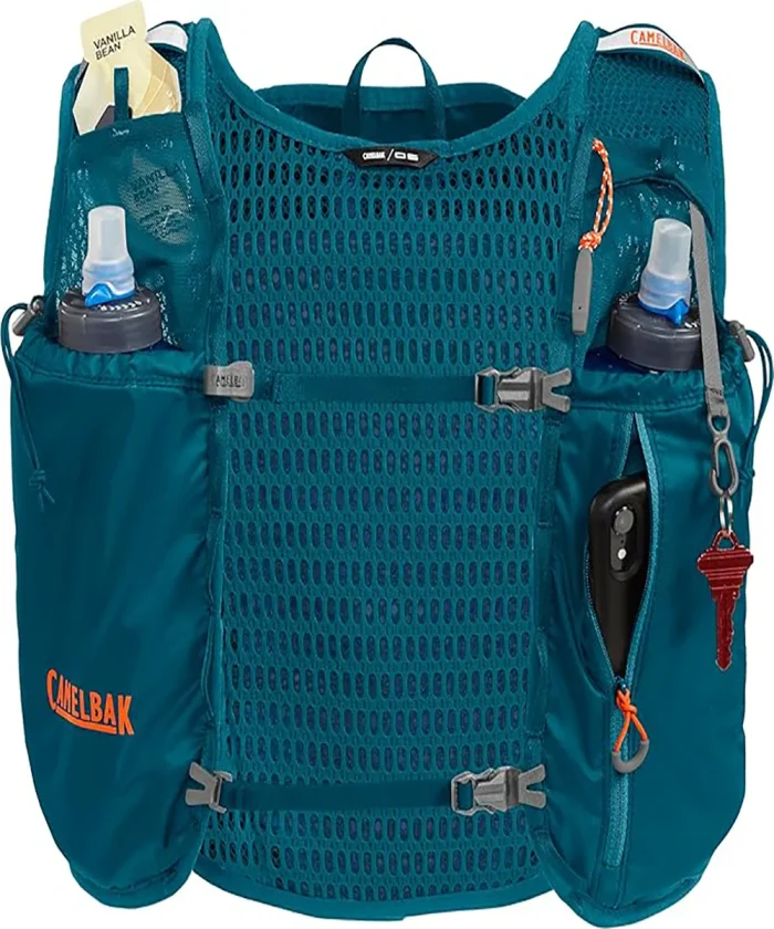 Circuit™ Run Vest with Crux® 50oz, Corsair Teal - Image 6