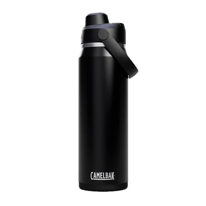 Thrive™ Chug 32oz Bottle, Insulated Stainless Steel, Black
