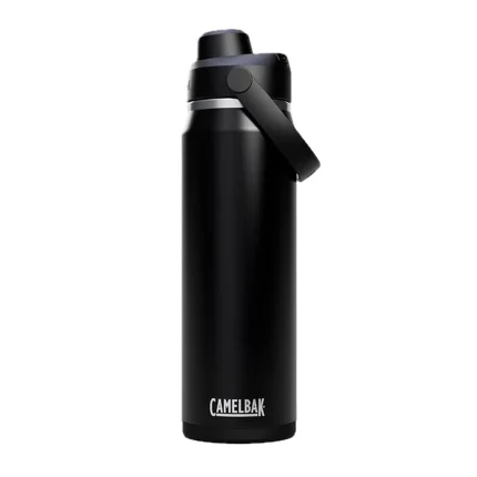 Thrive™ Chug 25oz Bottle, Insulated Stainless Steel, Black