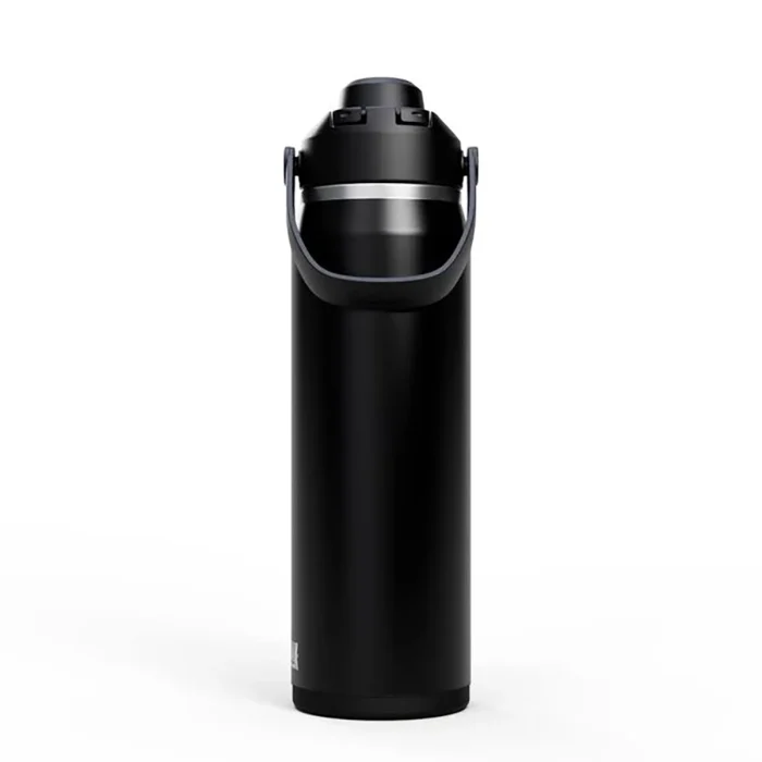 Thrive™ Chug 25oz Bottle, Insulated Stainless Steel, Black - Image 3