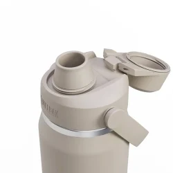 Thrive™ Chug 20oz Bottle, Insulated Stainless Steel, Stone - Image 4
