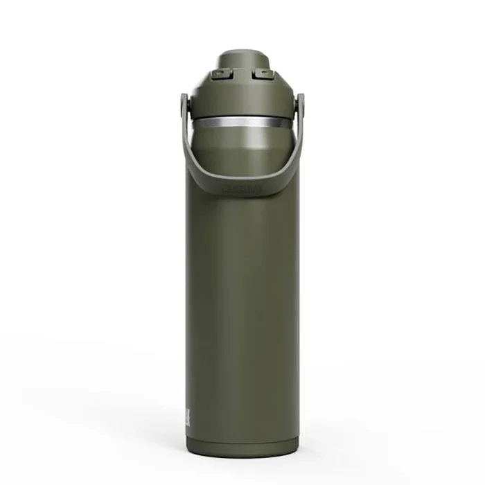 Thrive™ Chug 20oz Bottle, Insulated Stainless Steel, Moss - Image 2