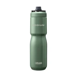 Podium® Steel 22oz Bike Bottle, Moss
