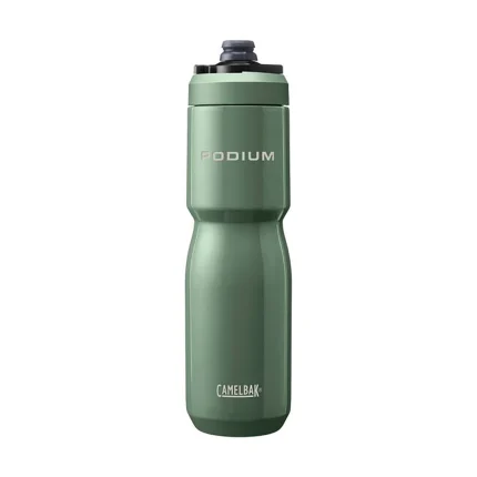 Podium® Steel 22oz Bike Bottle, Moss