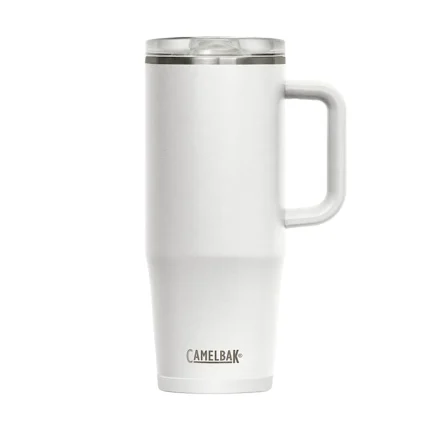 Thrive™ 32 oz Mug, Insulated Stainless Steel, White