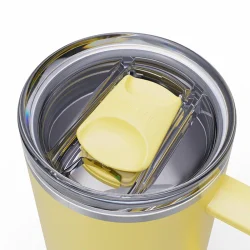 Thrive™ 32 oz Mug, Insulated Stainless Steel, Yellow Bloom - Image 2
