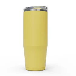 Thrive™ 32 oz Mug, Insulated Stainless Steel, Yellow Bloom - Image 3