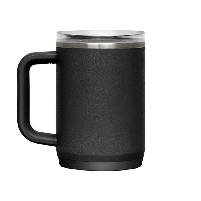 Thrive™ 16 oz Mug, Insulated Stainless Steel, Black - Image 4