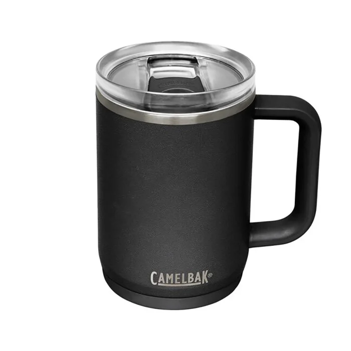 Thrive™ 16 oz Mug, Insulated Stainless Steel, Black - Image 2