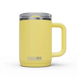 Thrive™ 16 oz Mug, Insulated Stainless Steel, Yellow Bloom