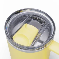 Thrive™ 16 oz Mug, Insulated Stainless Steel, Yellow Bloom - Image 5