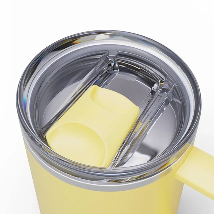 Thrive™ 16 oz Mug, Insulated Stainless Steel, Yellow Bloom - Image 5