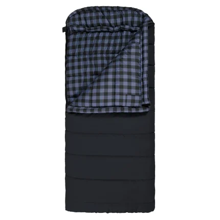 Bridger Sleeping Bag, Long,k -20F, Right Zip, Charcoal and Blue
