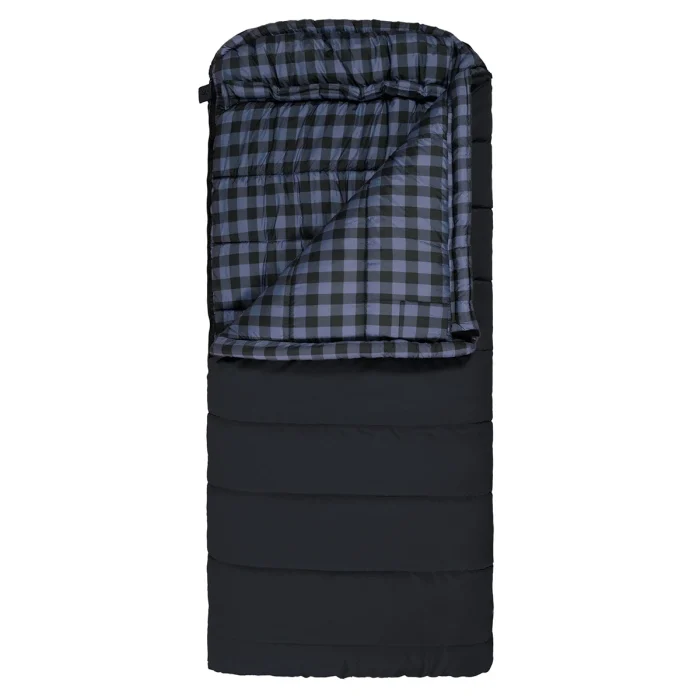 Bridger Sleeping Bag, Long,k -20F, Right Zip, Charcoal and Blue