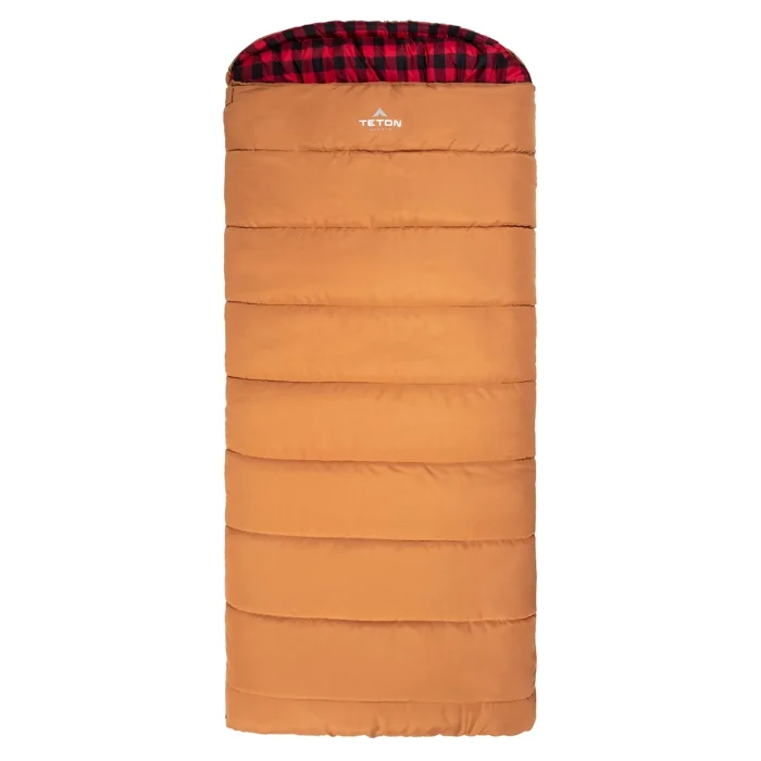 Bridger Sleeping Bag, Long, -20F, Right Zip, Pecan and Fox - Image 3