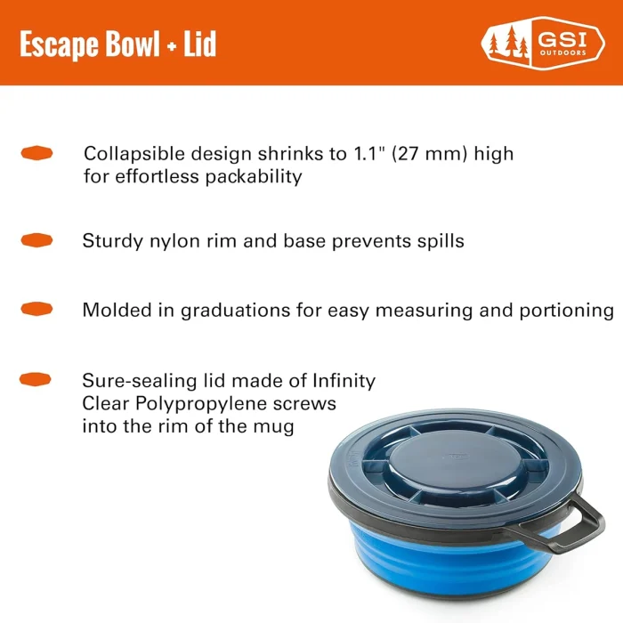 Escape Bowl+ Lid Blue - Image 5