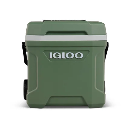 IGLOO-Ecocool Latitude 16 Roller Cooler - Vintage Green