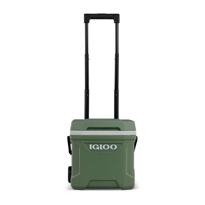 IGLOO-Ecocool Latitude 16 Roller Cooler  - Vintage Green - Image 3