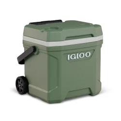 IGLOO-Ecocool Latitude 16 Roller Cooler  - Vintage Green - Image 4